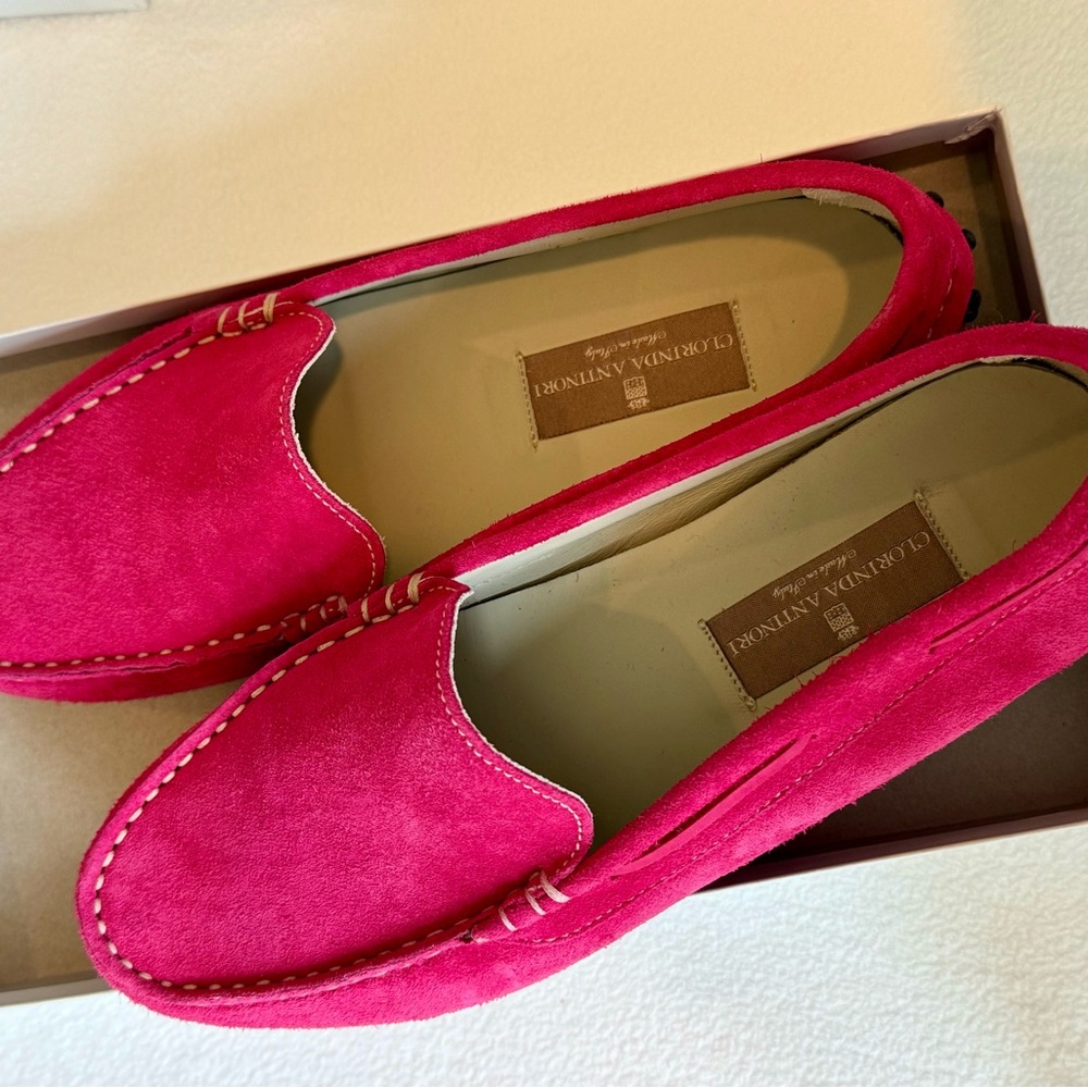 Clorinda Antinori - Suede Car Shoes